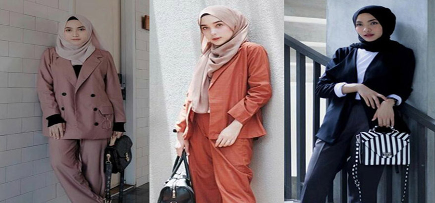 8 Inspirasi Padu Padan Blazer buat Hijabers supaya Tampilan Profesional dan Berkelas