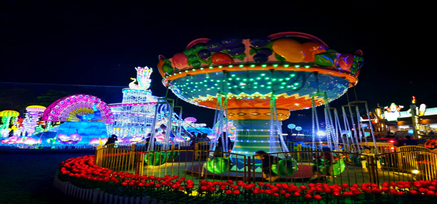Milenial Glow Garden, Tempat Wisata di Kota Batu yang Bertabur Cahaya