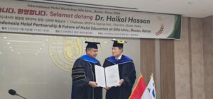 Haikal Hassan Jadi Profesor, Sebuah Penghargaan Akademik Bergengsi dari Korea Selatan
