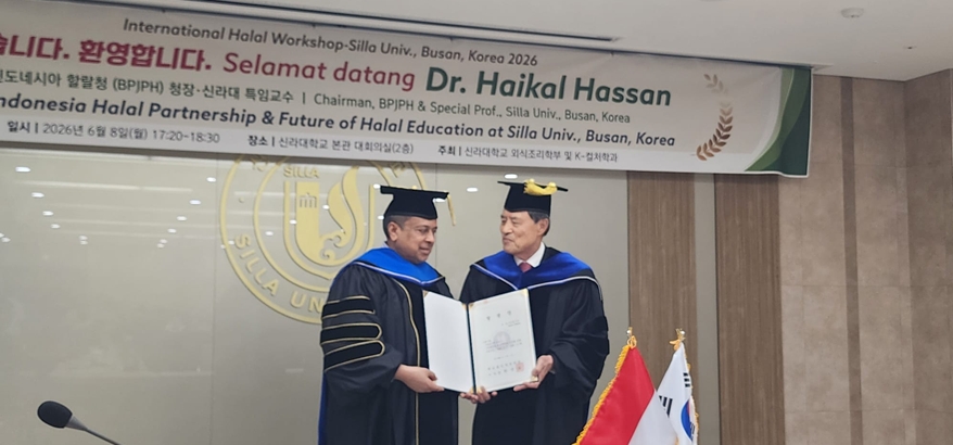 Haikal Hassan Jadi Profesor, Sebuah Penghargaan Akademik Bergengsi dari Korea Selatan