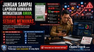 Bagaimana Jika Laporan Bawahan Mengatakan Aman, Sementara Media Sosial Sedang Memanas?
